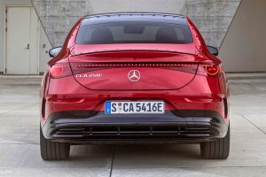Mercedes cla ev 2026 interior rear seats
