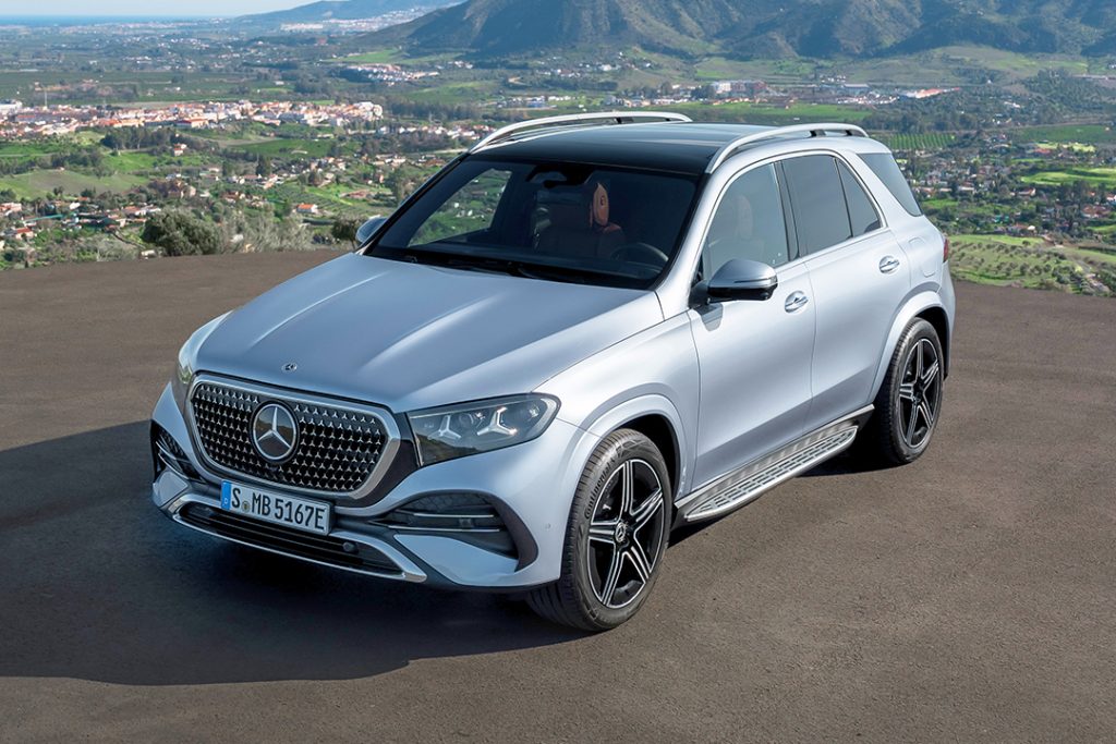 Mercedes gle 2026 exterior front view 01 1024 x 683