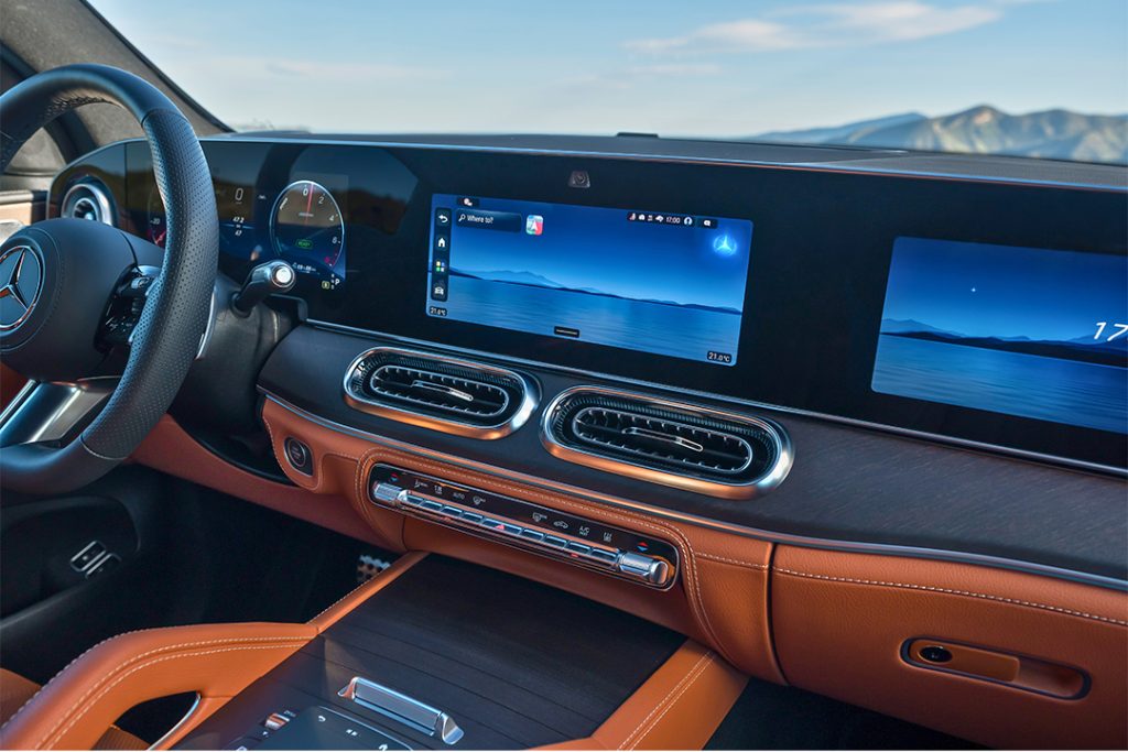 Instrumentation numérique 3D du Mercedes GLE 2026