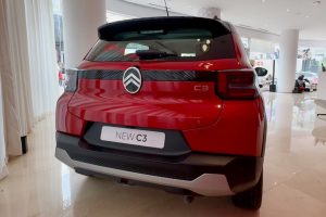 Citroën C3 2026 Maroc arrière avec hayon vertical