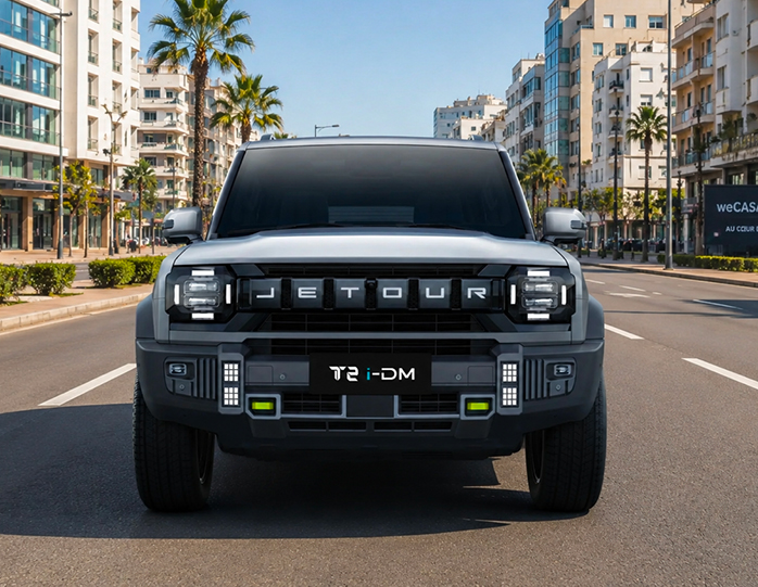 Jetour t 2 p h e v et jetour t 2 a w d comparaison des versions s u v maroc jetour t 2 i dm maroc exterior front face 2026 001