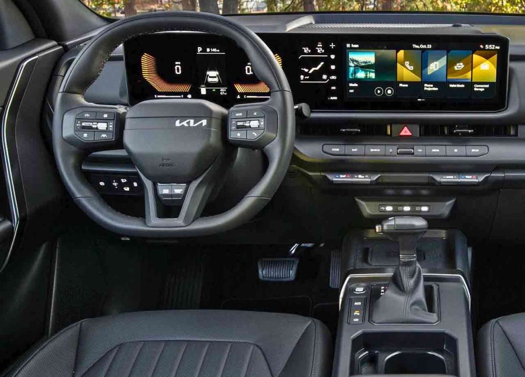 Poste de conduite Kia Seltos ergonomie SUV