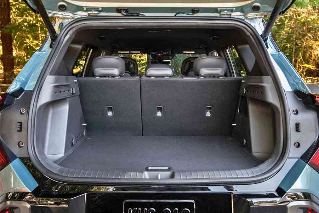 Coffre Nouveau Kia Seltos volume chargement SUV