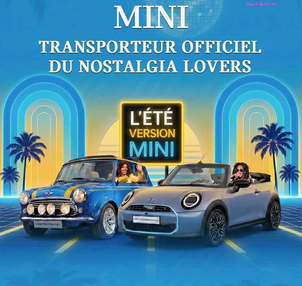 M i n i partenaire officiel du festival nostalgia lovers 2026 au maroc mini transportateur officiel nostalgia lovers 2026
