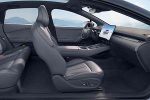 Xpeng p 7 2026 interior front seats