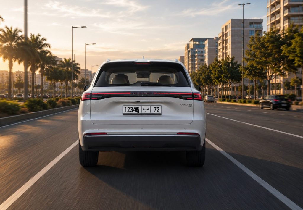 Geely EX5 arrière feux LED Maroc